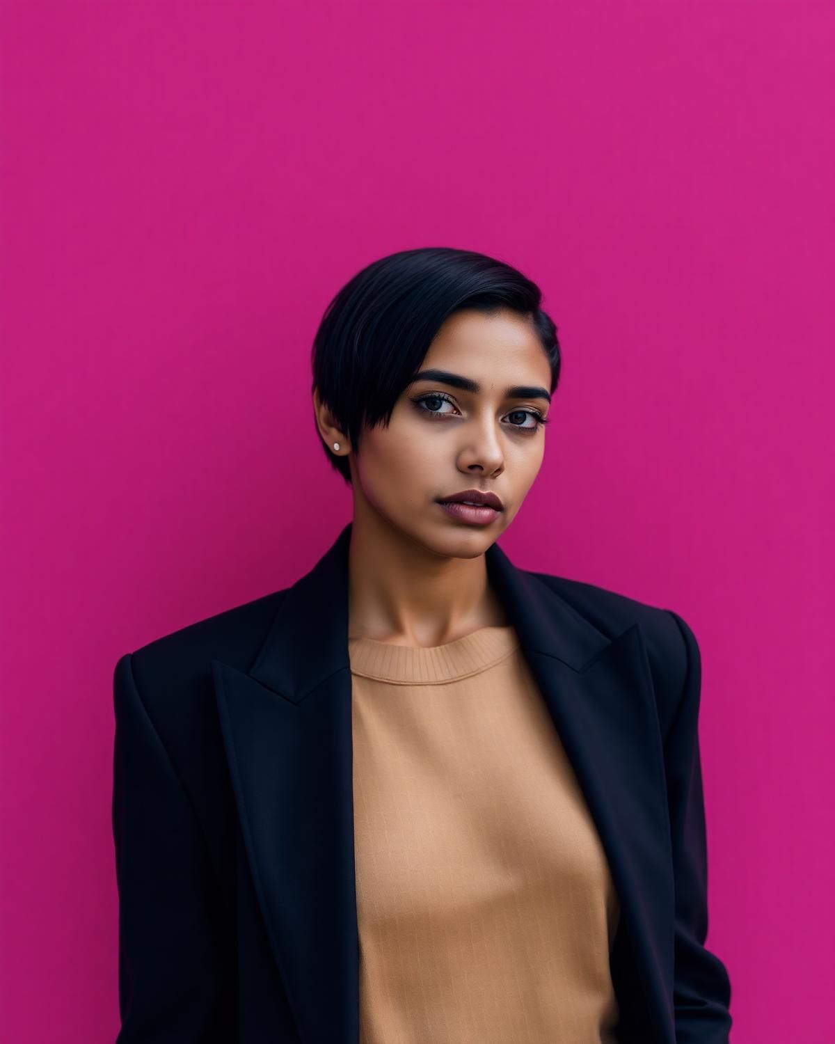 Meher Aujla photographed in New Delhi for Bindee Issue 01